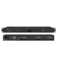 惠度(HuiDu)HD-1212SP专业数字音频处理器会议室体育场户外演出多功能厅12进12出数字矩阵音频处理器