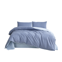 罗莱 碧海流云斜纹全棉四件套-1