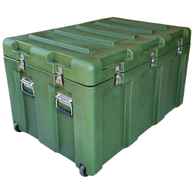 晋舰滚塑箱空投箱物资箱户外野营便携式多功能器材周转箱800*600*600