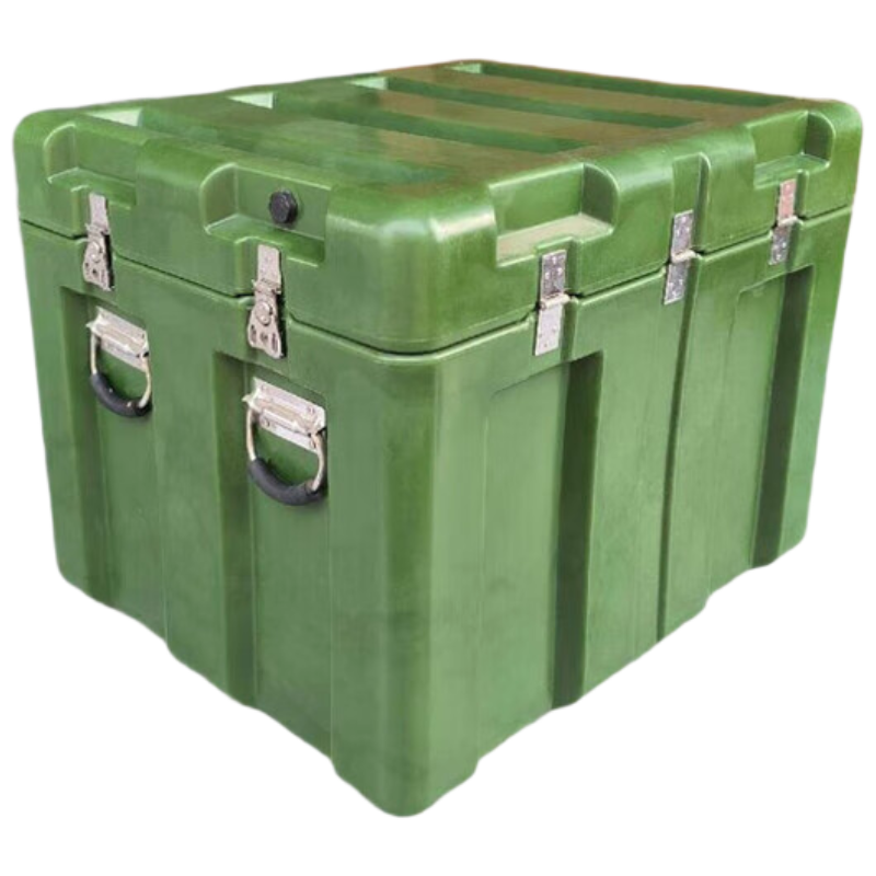 戴劲滚塑箱空投箱物资箱户外野营便携式多功能器材周转箱 800*650*630