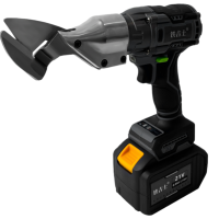 铁吉士 锂电铁皮剪 充电工业剪刀 两电一充 套