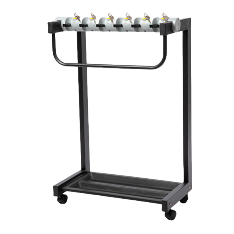 珂攸洋6头带锁雨伞架