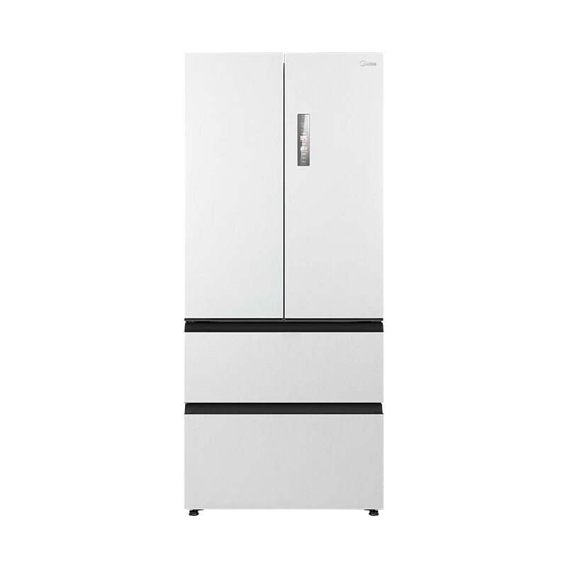 美的(Midea)M60系列523升法式多门60cm超薄变频双系统自动制冰冰箱MR-550WUFIPZE白国补