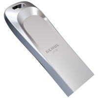 杰储(GCHUL) U130 旭日系列 64G USB3.1 防水防震高速U盘/优盘 (单位:个) 银色