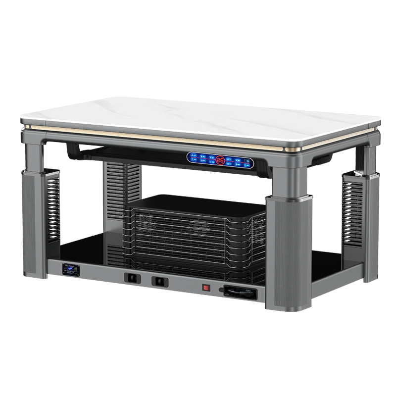 炉旺气电两用取暖桌天然气取暖桌取暖炉长方形升降茶几电暖炉语音电暖桌天然气烤火炉烤火桌家用客厅烤火桌燃气取暖器天然气烤火炉