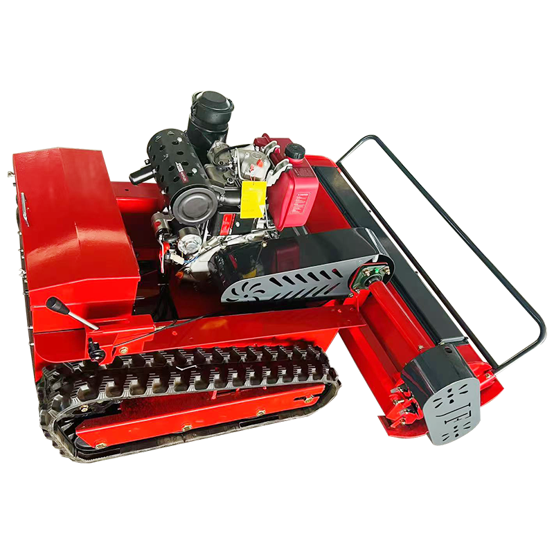 林晟遥控割草机柴油机履带式果园开荒碎草机大马力草坪修剪机LS940