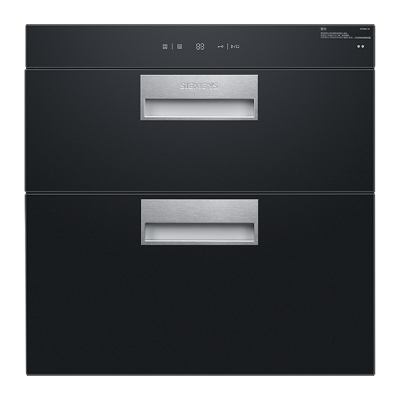 [消毒除菌]西门子 90升 消毒柜 家用嵌入式大容量消毒碗柜 高效双重杀菌 二星级消毒 HS223601W