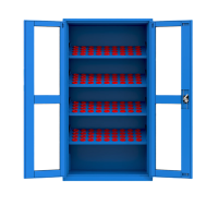 锦北重型加厚刀具柜多功能刀柄柜车间数控刀具收纳柜玻璃门内四板BT40