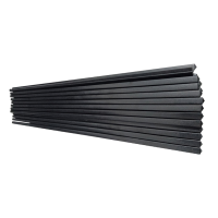 炯毅 合金筷 家用高档家庭耐高温防霉防滑筷子 消毒机筷子 光板24cm 包