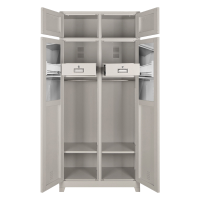 易企采 制式营具士兵柜制式营具钢制士兵柜军官柜制式营具铁皮柜军区宿舍更衣柜