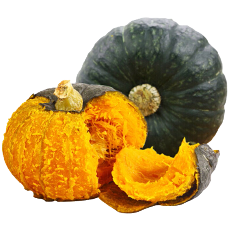 [苏鲜生]新鲜贝贝小南瓜 新鲜蔬菜 净重5斤 新鲜采摘 软糯香甜