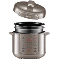 苏泊尔(SUPOR)电压力锅多功能家用球釜双胆设计智能预约口感可选开盖收汁5L高压锅压力锅SY-50YC16