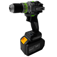 铁吉士 无刷冲击钻 电动螺丝刀 两电一充 套