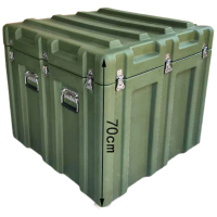 晋舰滚塑箱空投箱物资箱户外野营便携式多功能器材周转箱800*800*700