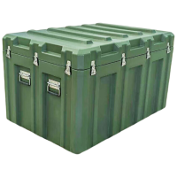 戴劲滚塑箱空投箱物资箱户外野营便携式多功能器材周转箱1200*800*700