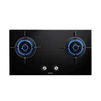 西门子 4.5kw 燃气灶 嵌入式天然气灶具 台式双灶 玻璃面板 熄火保护 ER77GA23MP