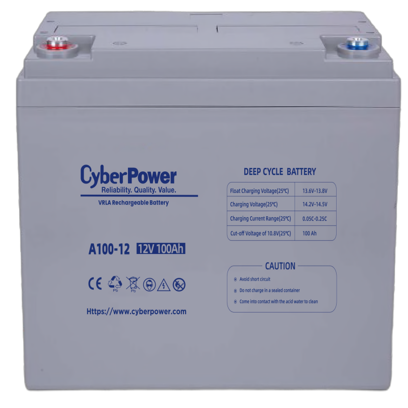 CYBERPOWER蓄电池A120-12 12V120Ah