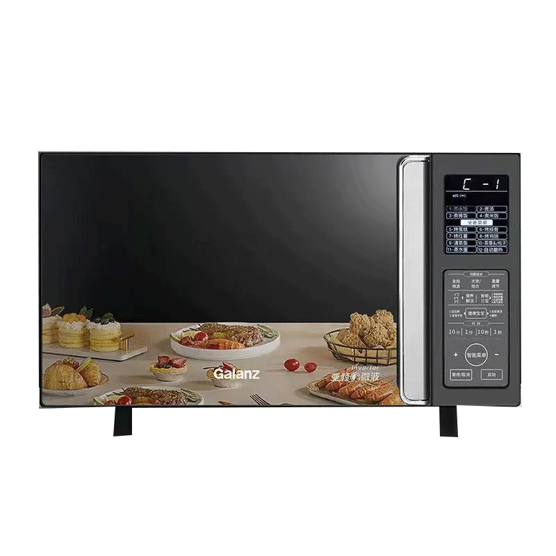 格兰仕(Galanz) 不锈钢内胆微波炉烤箱一体机家用平板900w25升微波炉一级能效G90F25CSLV-C3(G0)
