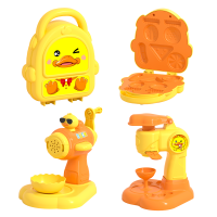 新款儿童无毒食品级厨房小麦泥面条冰淇淋机彩泥玩具男女孩3750