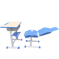 首指(SZ)单人课桌椅/GZ-2208A