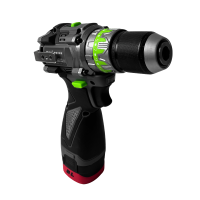 铁吉士 锂电冲击钻 电动螺丝刀 两电一充 套