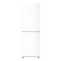 [官方正品]美的183+升两门二门双开门节能低噪租房小型迷你家用风冷无霜迷你小电冰箱MR-195WE白色 以旧换新