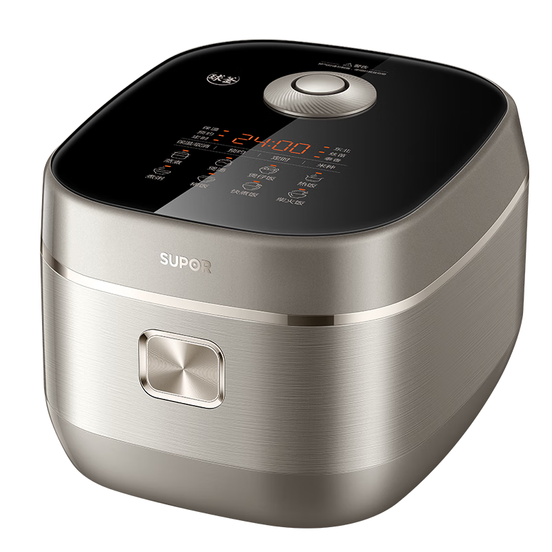 苏泊尔(SUPOR)电饭煲0涂层家用3升容量不锈钢内胆多功能柴火饭煮粥电饭锅智能触控 预约 SF30HC1912