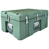 锦北滚塑箱物资箱户外野营便携式多功能器材周转箱650*480*310拉杆箱