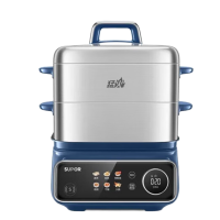 苏泊尔多功能电蒸锅家用大容量智能早餐机智能预约不粘电热锅 16L容量底锅分体可拆ZN26FC836