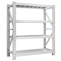 凡尔尚白色货架四层