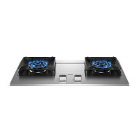 老板(ROBAM) 燃气灶嵌入式家用灶具不锈钢灶台双眼灶煤气灶 5.2kW火力可调节底盘台嵌两用单灶具57G7A熄火保护