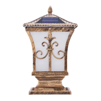 西瑞思 太阳能柱头灯 围墙灯 庭院柱子灯 XRS-DKNG/个