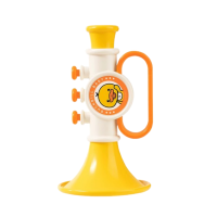 黄小鸭小喇叭儿童玩具婴儿嗽叭早教吹响乐器幼儿口琴宝宝可吹口哨吹乐