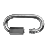 冰匠 304不锈钢弹簧扣保险安全扣 个