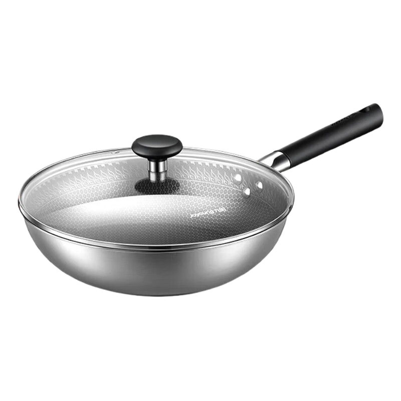 九阳炒锅32cm轻油少烟一擦即净多层复合CF32C-CJ929