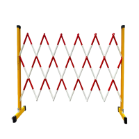 冀金浩 玻璃钢伸缩围栏 1.2*6米 红白 个