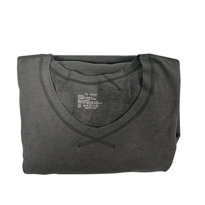 衡欢(HENGHUAN)德绒保暖内衣套装RZ-UB03/套 (灰色/XL码)