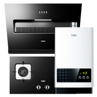 万家乐烟灶热厨电套餐 18立方大风力吸油烟机 台嵌两用天然气灶 12L热水器 AL031+C2R1+12DP1