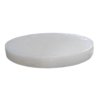 炯毅 菜板PE塑料切菜板圆形砧板抗菌防霉实心加厚切肉切菜剁肉板菜墩 塑料菜墩 50cm*50cm*5cm 个