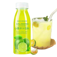 小青柠汁300ml瓶装便携柠檬水柠檬果味青柠冰饮解暑解渴饮品饮料