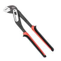 得力DL2610Z专业级水泵钳铬钒钢10寸 最大夹持直径60mm(红) 单位/把