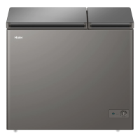 海尔冷柜双温双箱无需除霜冰柜家用卧式减霜一边冷藏一边冷冻商用两用大容量双温冷柜节能省电 无需除霜丨钢板内胆丨 216升