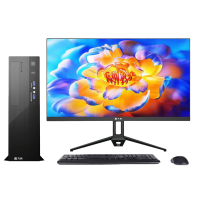 方柯电脑台式机商用办公信创FKX13Z06/兆芯6780A/16G/512G固态/27显示器