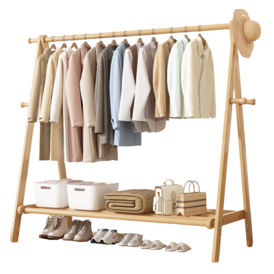 伟樽实木衣帽架160*47*148cm个