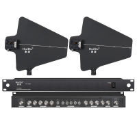 惠度(HuiDu)TF-10DB专业无线话筒信号放大器室内外远距离增强信号放大翼无线麦克风天线延长信号增幅器