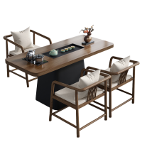 宜掌柜 木质 茶台桌椅