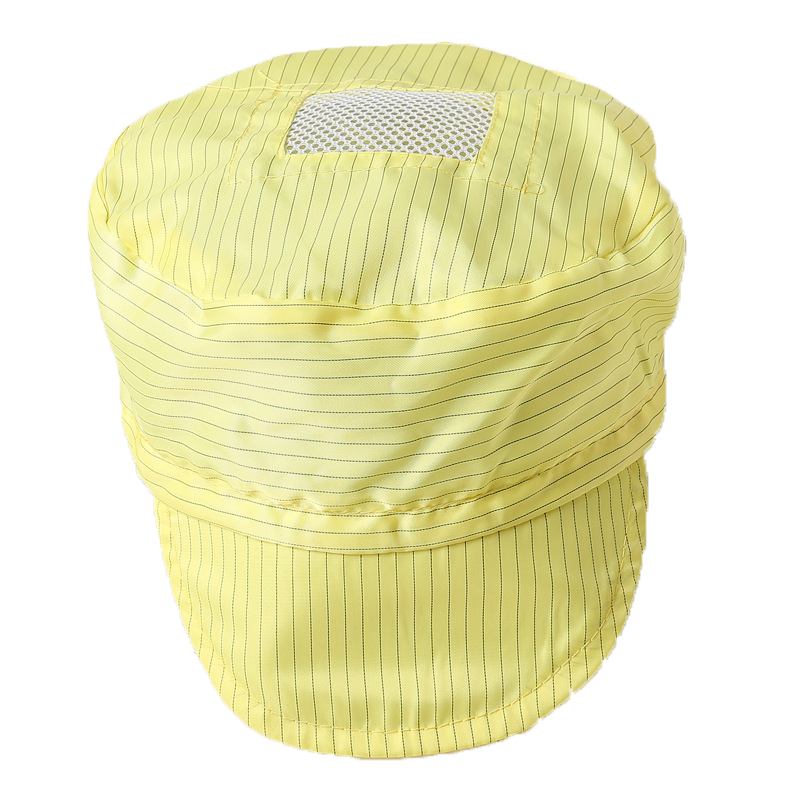 艺龄 防静电帽 黄色 1顶