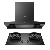 华帝(vatti)[小飞碟]超薄三腔i11S35+309L烟灶联动套装欧式顶侧一体抽油烟机变频26风量吸力5.2kW灶具