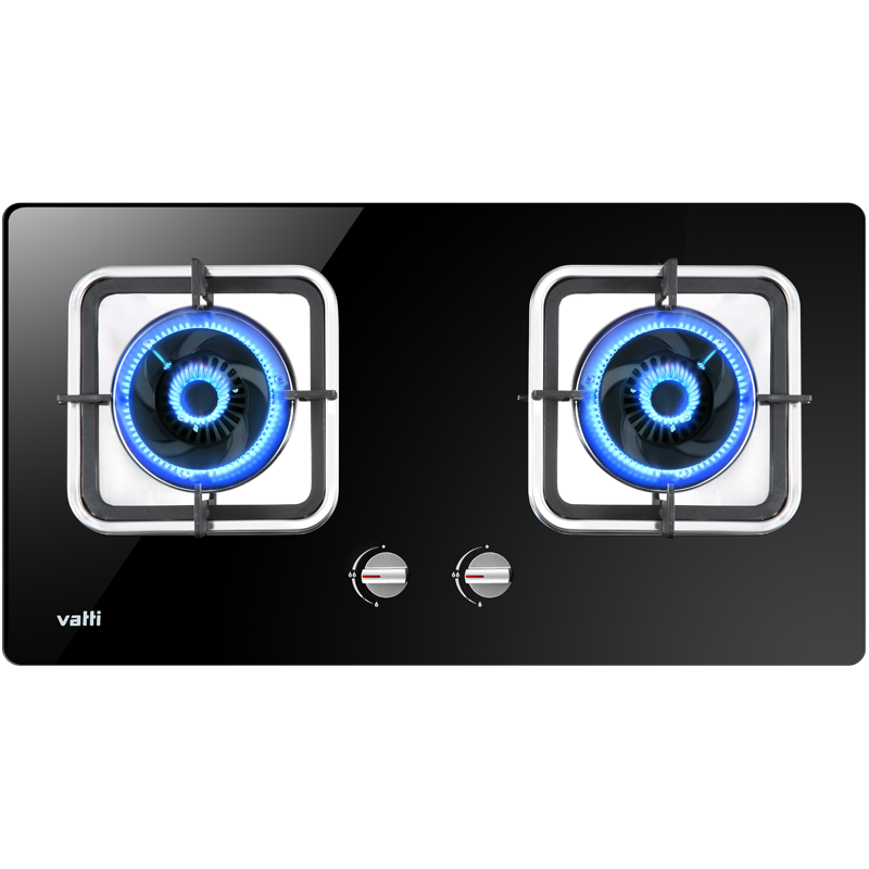华帝(vatti)4.5KW燃气灶具嵌入式JZT-i10039B天然气家用灶台式灶具双眼灶台嵌两用钢化玻璃一级能效