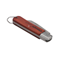 长鹿 电工刀 弯刃 把